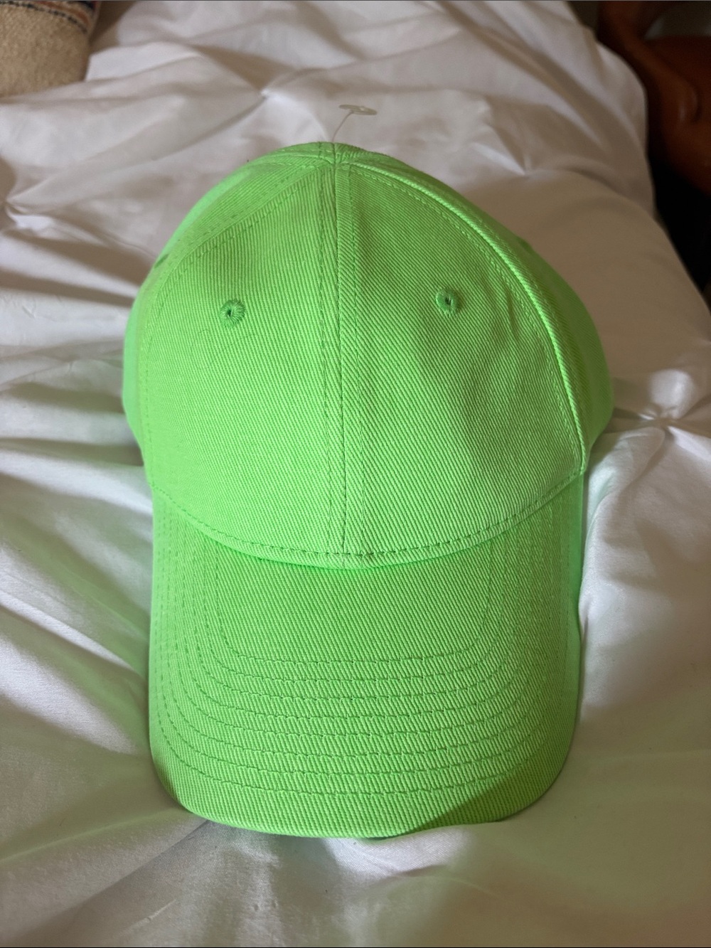 SKIMS Neon Green Baseball Cap